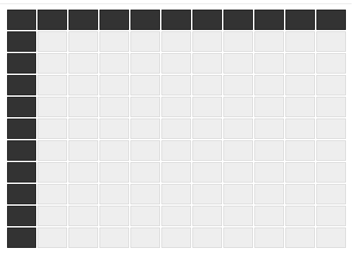 Charting Football Plays Templates